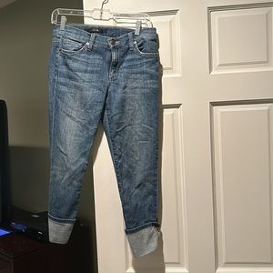 Joes jeans size 27 - cuffed cropped jeans